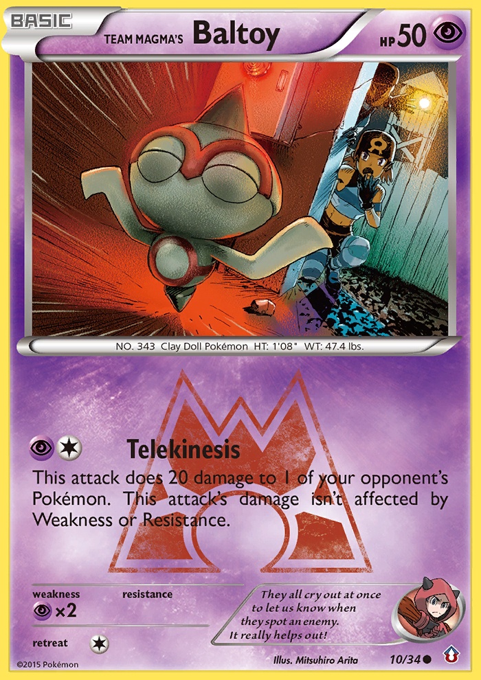 Team Magma’s Baltoy