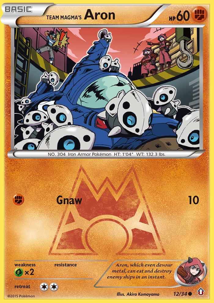 Team Magma’s Aron