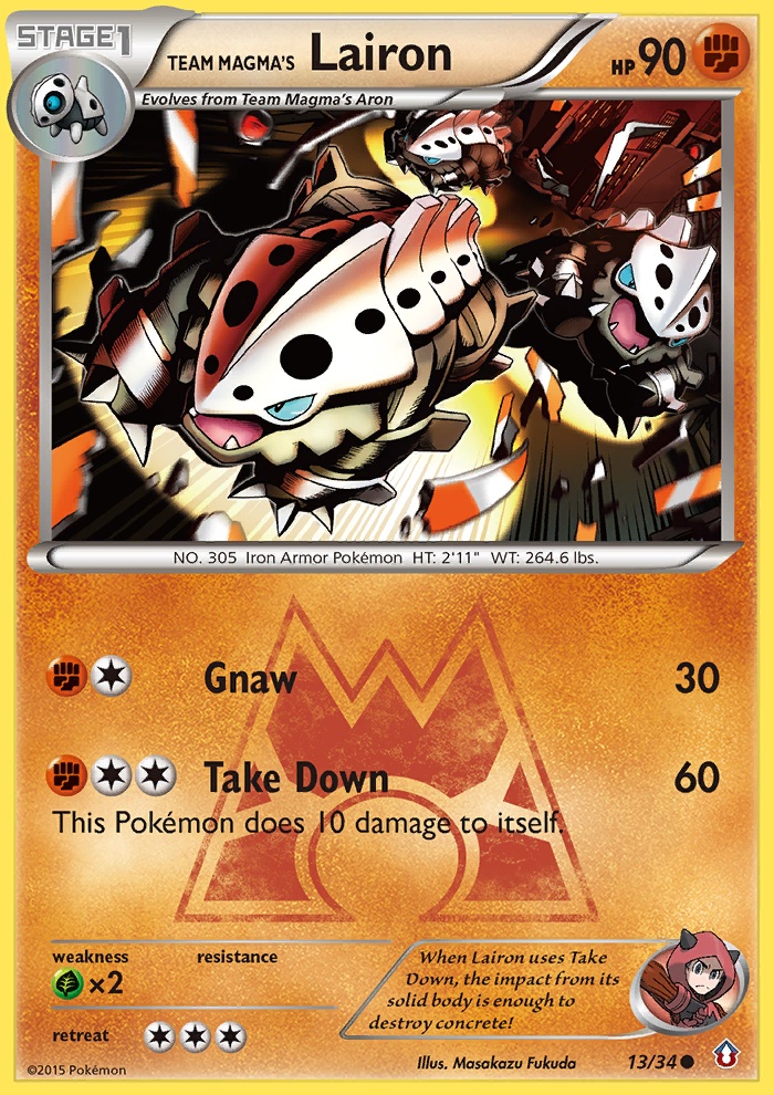 Team Magma’s Lairon