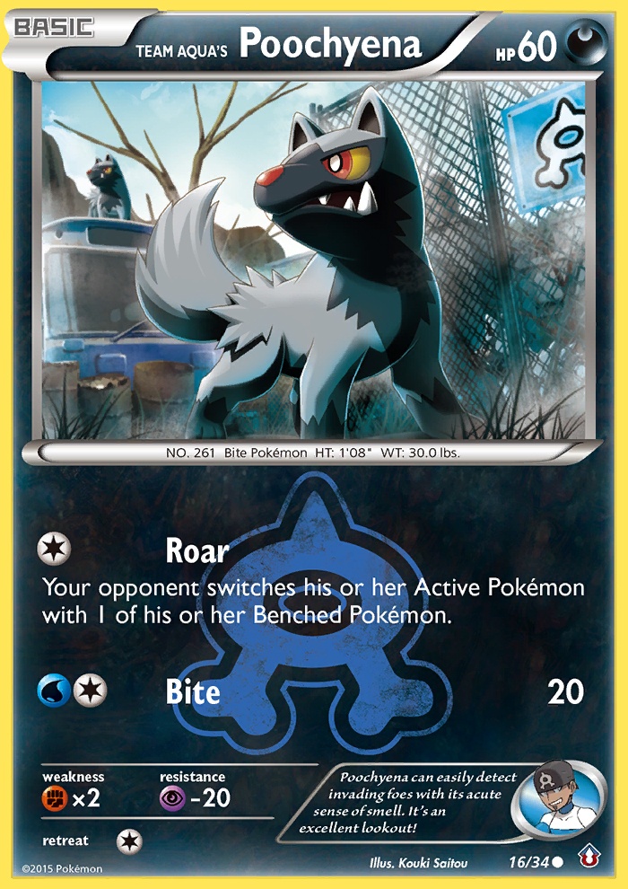 Team Aqua’s Poochyena
