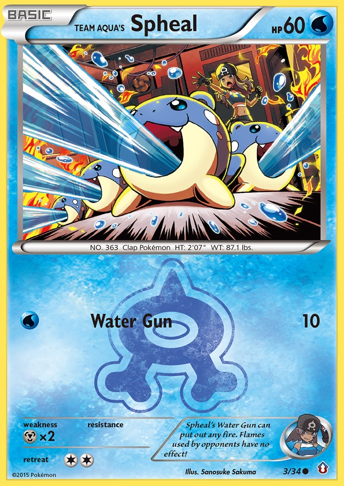 Team Aqua’s Spheal