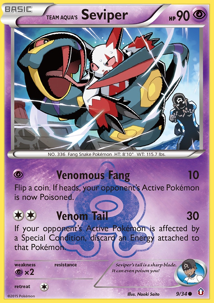 Team Aqua’s Seviper