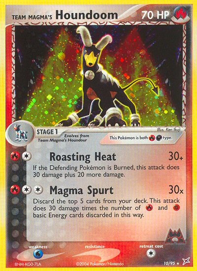 Team Magma’s Houndoom
