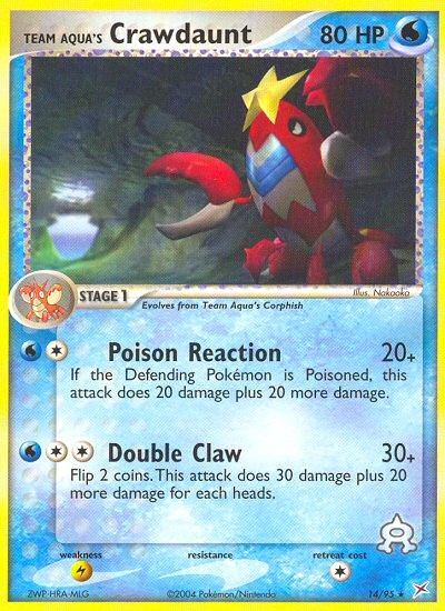 Team Aqua’s Crawdaunt