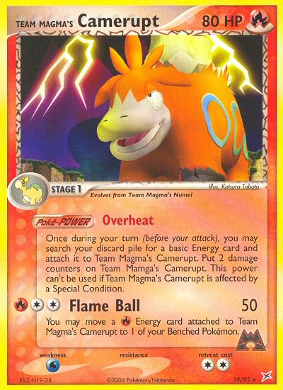 Team Magma’s Camerupt