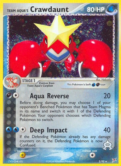 Team Aqua’s Crawdaunt