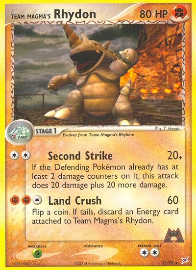 Team Magma’s Rhydon