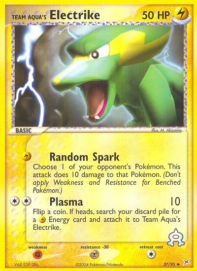 Team Aqua’s Electrike