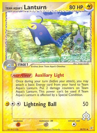 Team Aqua’s Lanturn