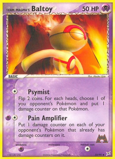 Team Magma’s Baltoy