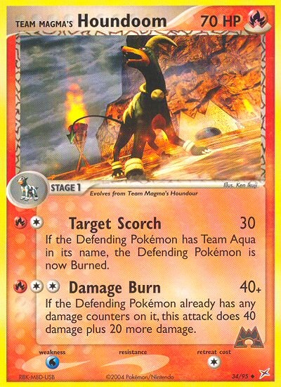 Team Magma’s Houndoom