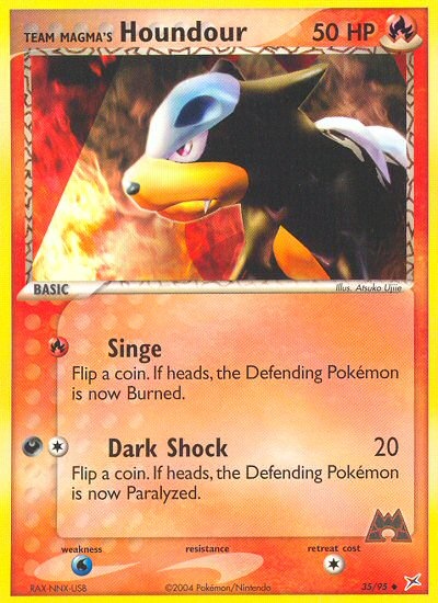 Team Magma’s Houndour