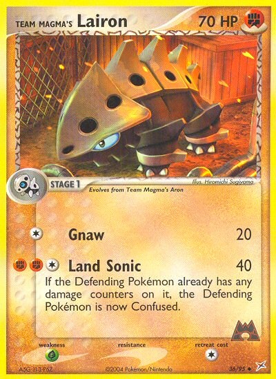Team Magma’s Lairon