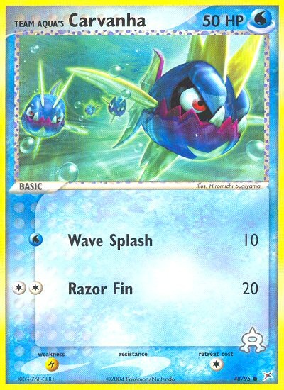 Team Aqua’s Carvanha