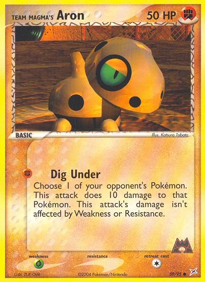 Team Magma’s Aron