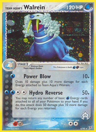 Team Aqua’s Walrein