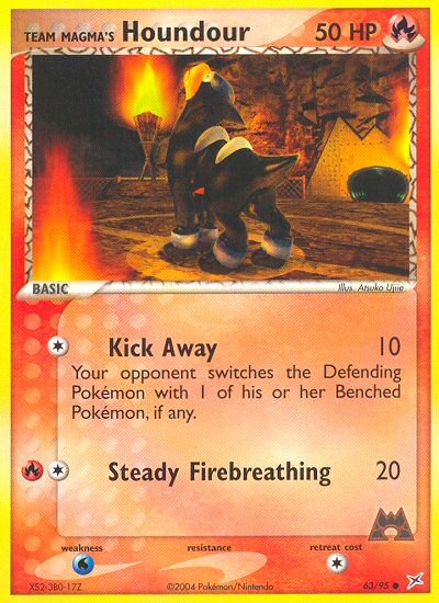Team Magma’s Houndour