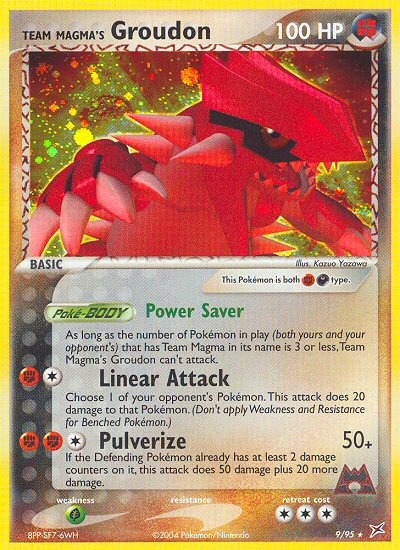 Team Magma’s Groudon