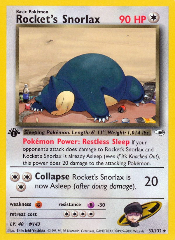 Rocket’s Snorlax