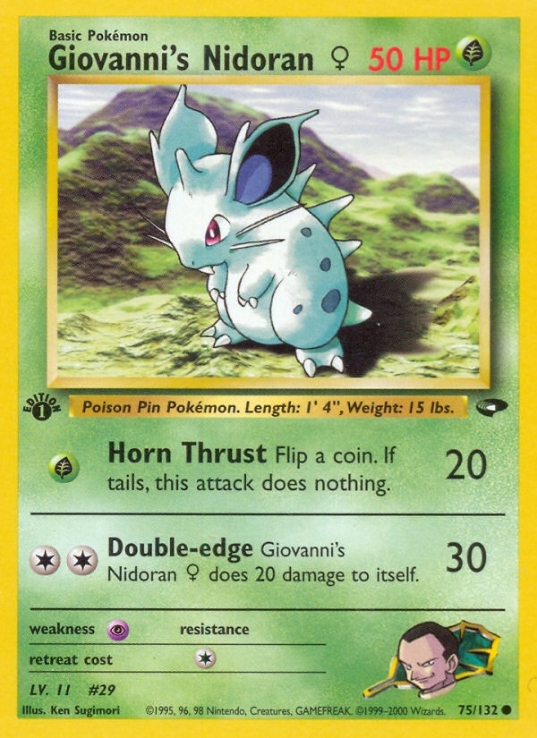 Giovanni’s Nidoran Female