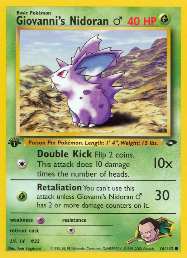 Giovanni’s Nidoran Male