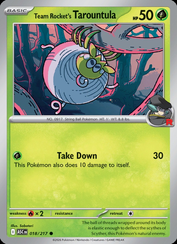 Team Rocket’s Tarountula