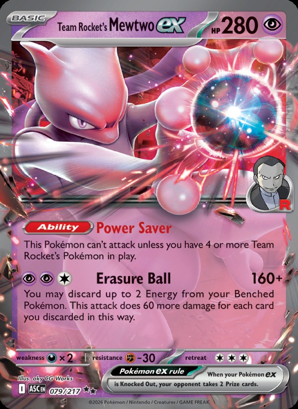 Team Rocket’s Mewtwo ex