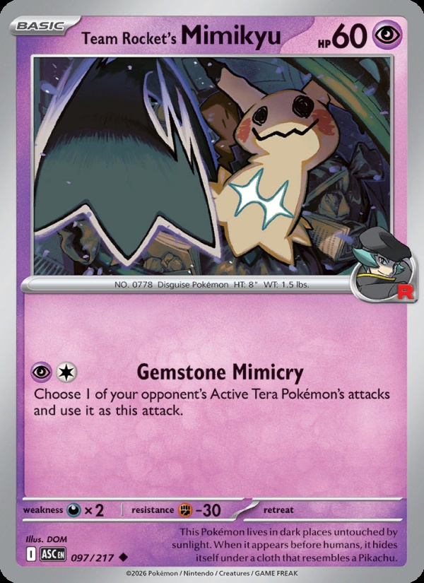 Team Rocket’s Mimikyu