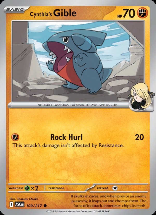 Cynthia’s Gible