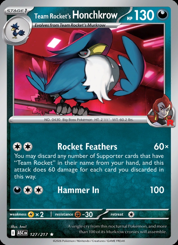 Team Rocket’s Honchkrow