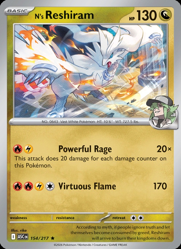 N’s Reshiram