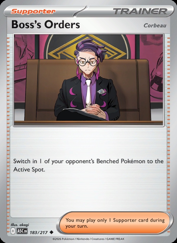 Boss’s Orders