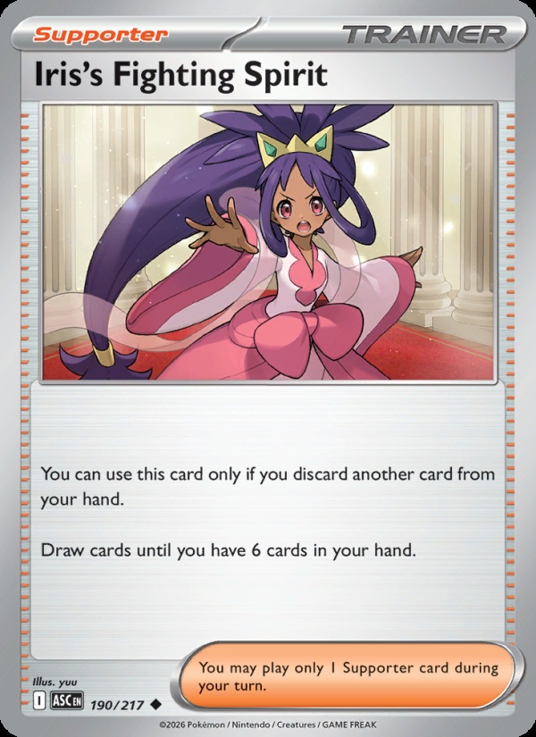 Iris’s Fighting Spirit