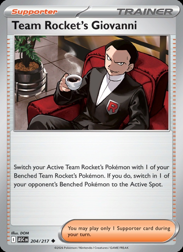 Team Rocket’s Giovanni
