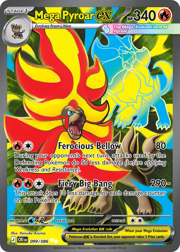 Mega Pyroar ex