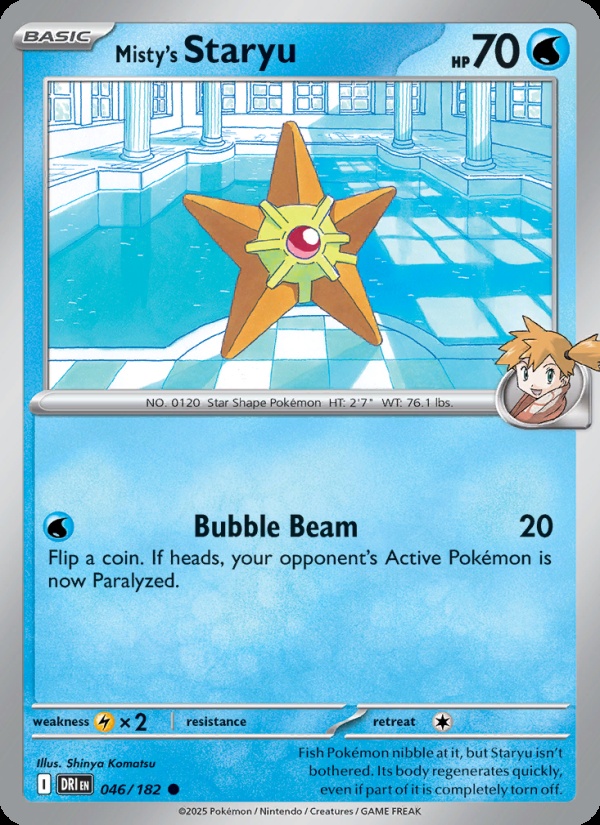 Misty’s Staryu