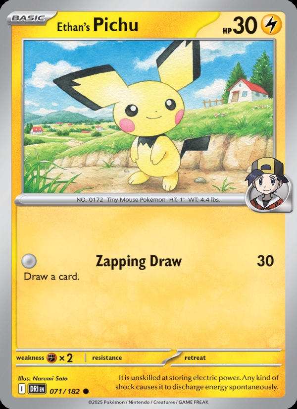 Ethan’s Pichu