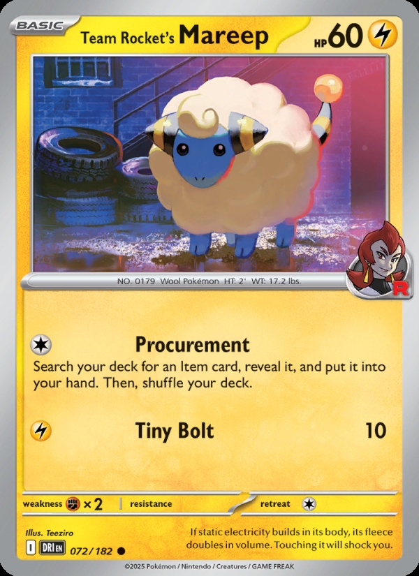 Team Rocket’s Mareep