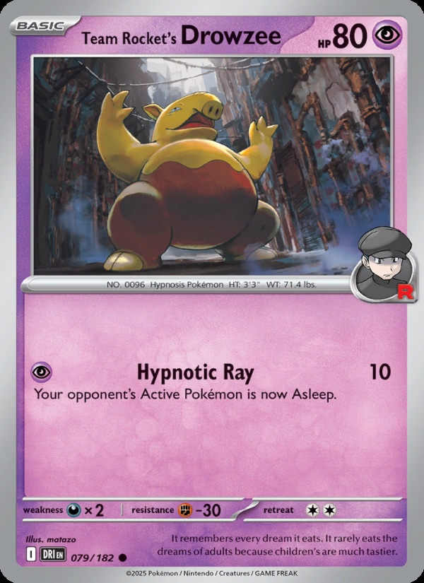 Team Rocket’s Drowzee