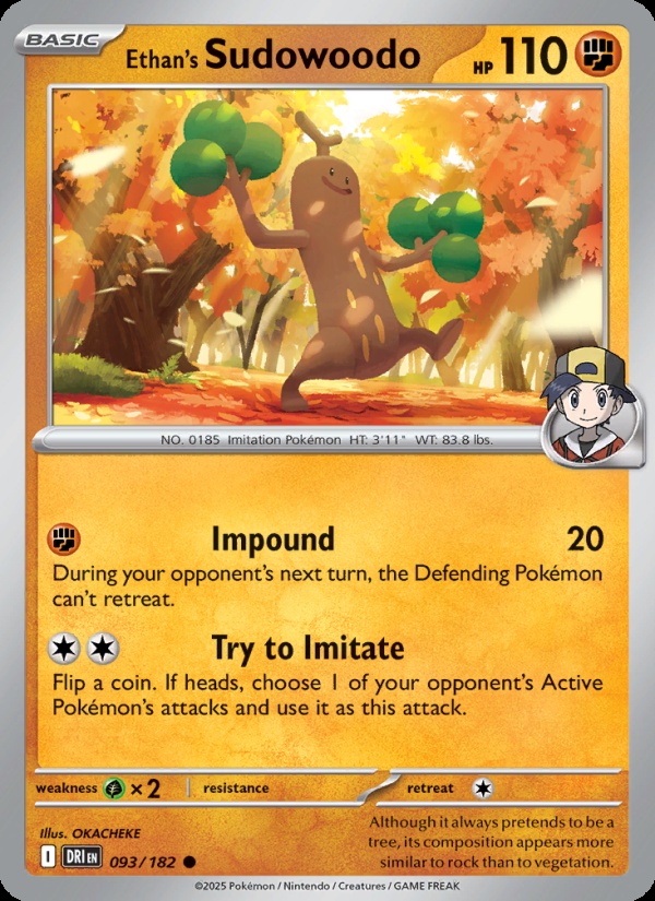 Ethan’s Sudowoodo