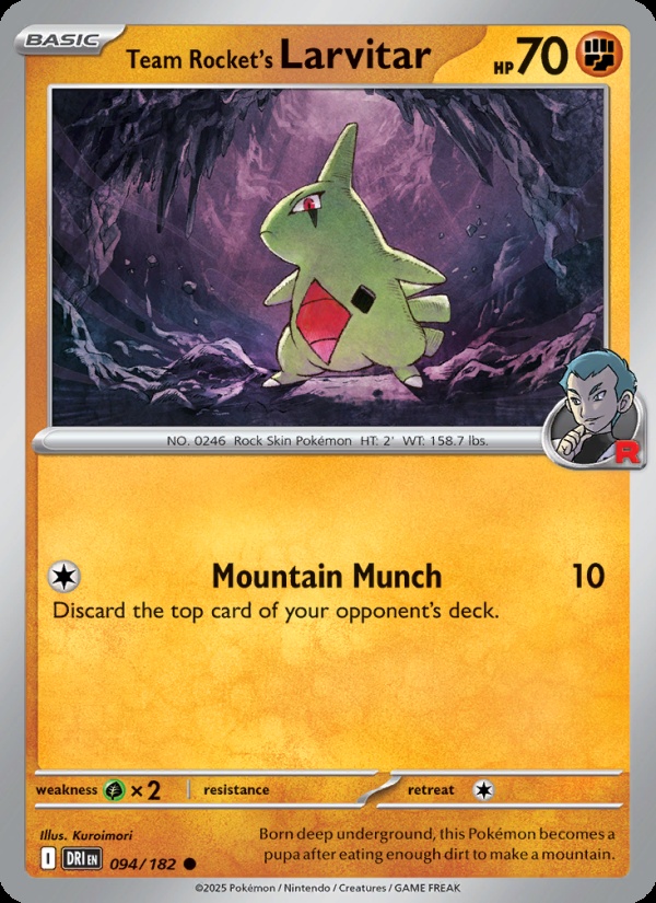Team Rocket’s Larvitar
