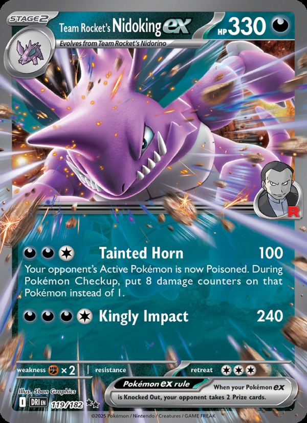 Team Rocket’s Nidoking ex