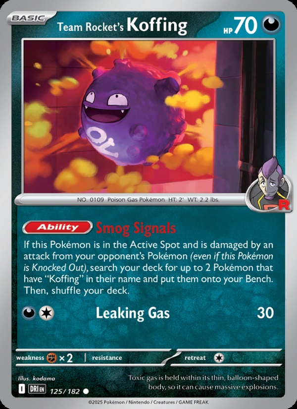Team Rocket’s Koffing