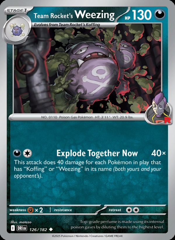 Team Rocket’s Weezing