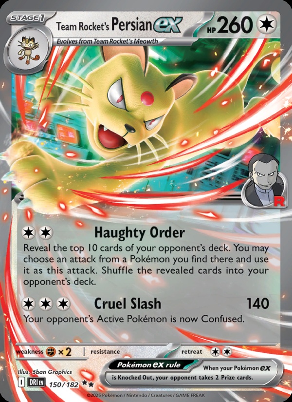 Team Rocket’s Persian ex