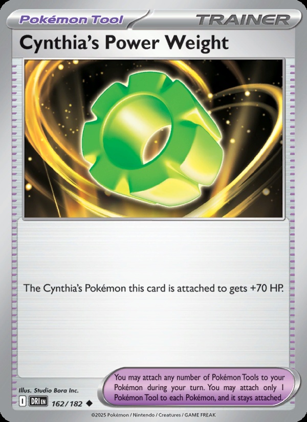 Cynthia’s Power Weight