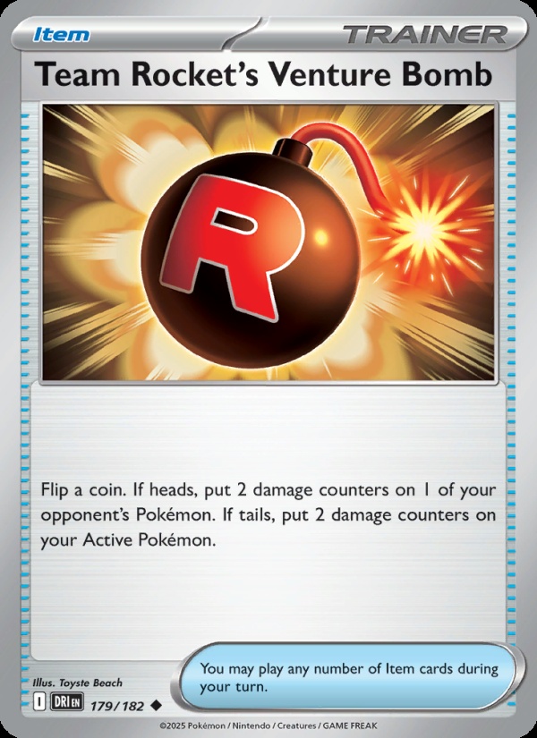 Team Rocket’s Venture Bomb