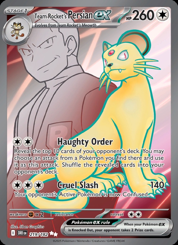 Team Rocket’s Persian ex