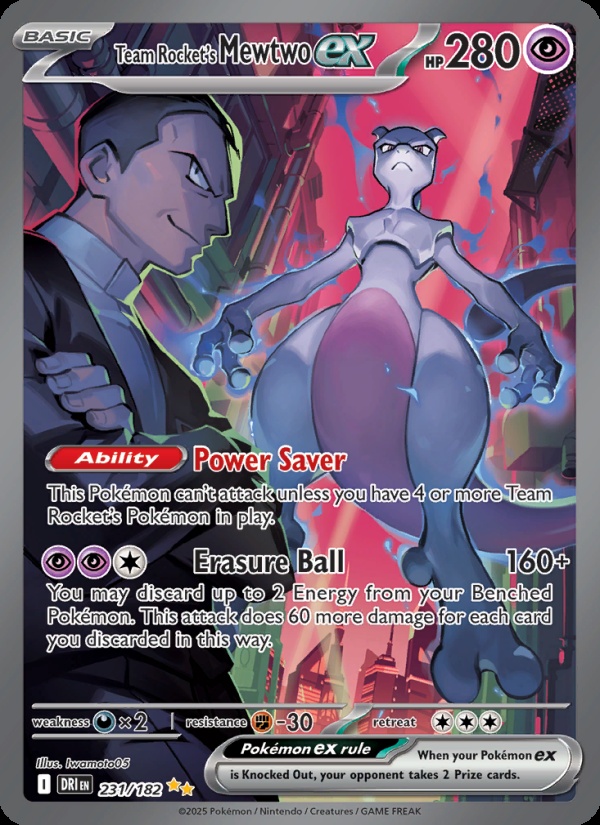 Team Rocket’s Mewtwo ex