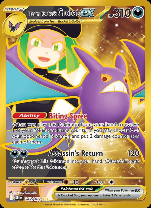 Team Rocket’s Crobat ex